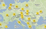 Screenshot of Europopped Map